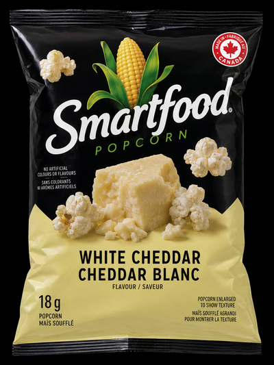 White Cheddar Popcorn Smartfood 18 g