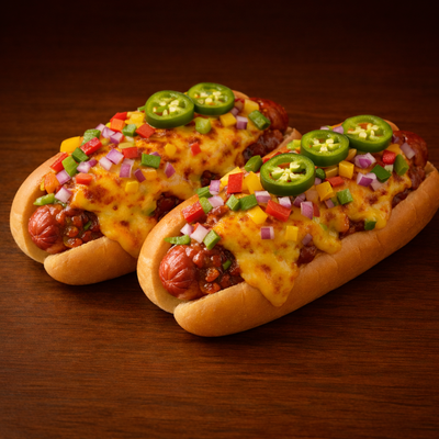 24K Chili Cheese Dogs